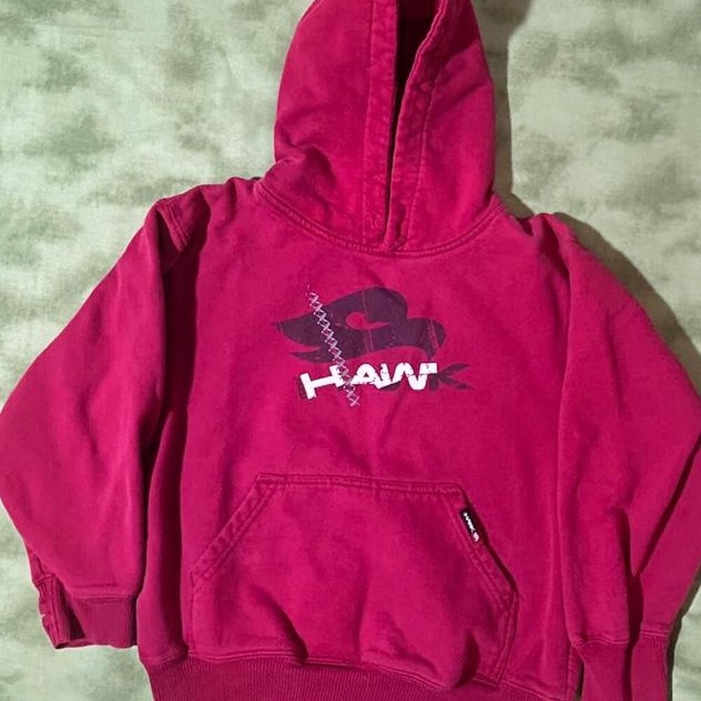 Boy’s Red Vintage Y2K Tony Hawk hoodie size M